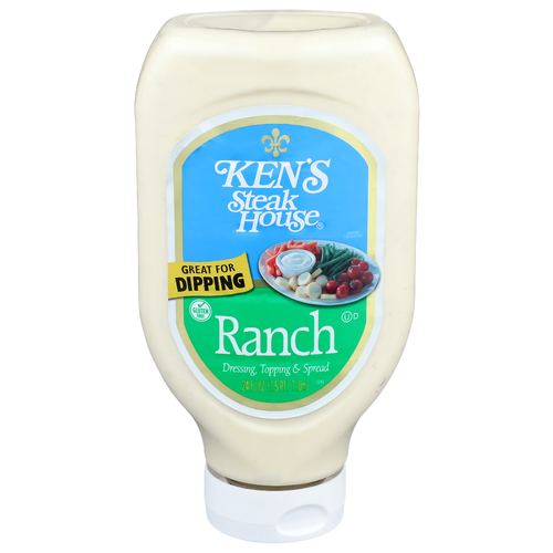 Ken's Steak House Ranch Dressing Topping & Spread - 24 Fluid Ounce