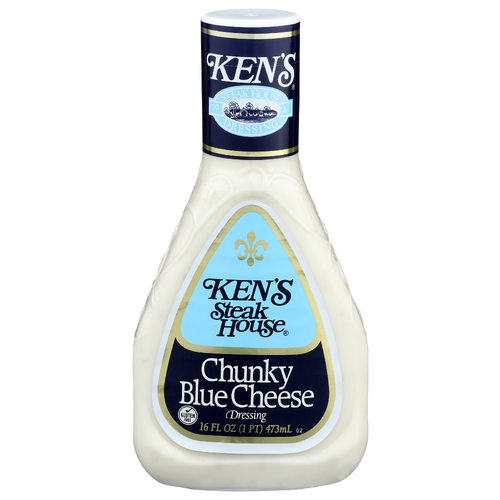 Ken's Steak House Chunky Blue Cheese Dressing - 16 Fluid Ounce