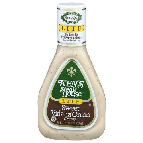 Ken's Steak House Sweet Vidalia Onion Lite Dressing - 16 Fluid Ounce