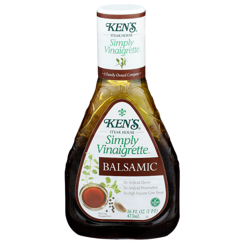 Ken's Steak House Simply Vinaigrette Balsamic - 16 Fluid Ounce