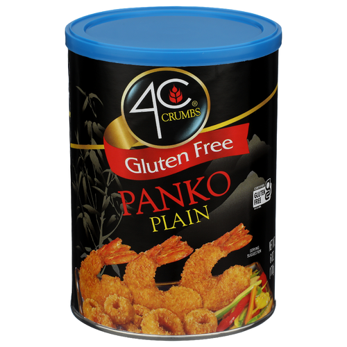 4C Gluten Free Plain Panko Crumbs - 6 Ounce