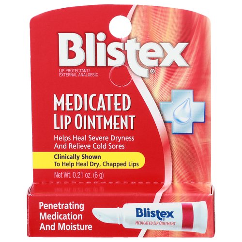 Blistex Lip Protectant External Analgesic Medicated Ointment - 0.21 Ounce