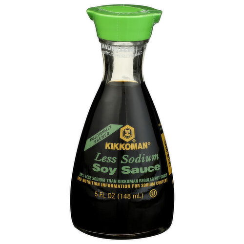 Kikkoman Less Sodium Soy Sauce Dispenser - 5 Fluid Ounce