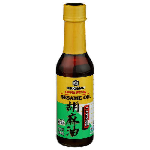 KIKKOMAN 12 Non Gmo Gluten-Free Sesame Oil - 5 Fluid Ounce