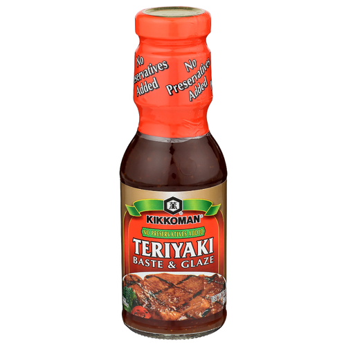 Kikkoman 12 No Preservatives Added Teriyaki Baste & Glaze - 11.8 Ounce