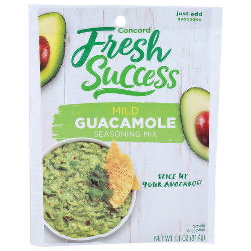 CONCORD FRESH SUCCESS Guacamole Mix Mild - 1.1 Ounce