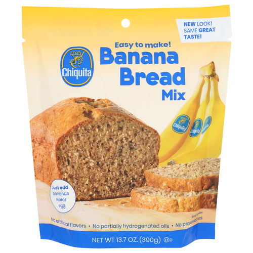 CHIQUITA Banana Dry Mix Bread 12 - 13.7 Ounce
