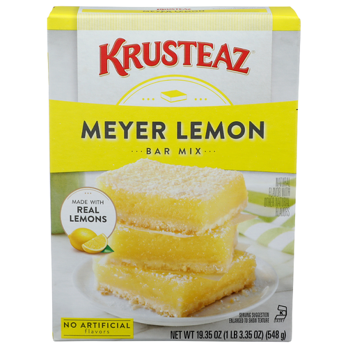 Krusteaz Meyer Lemon Bar Mix - 19.35 Ounce