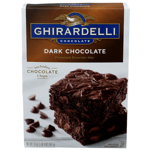 Ghirardelli Dark Chocolate Premium Brownie Mix - 20 Ounce