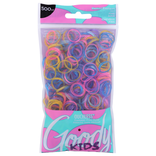 Goody Ouchless Elastics - 500 Count