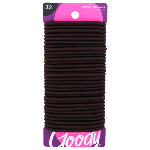 Goody Ouchless Elastics - 32 Count