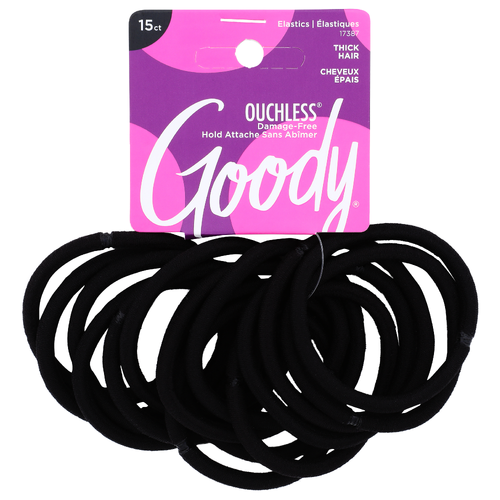 Goody Ouchless Elastics - 15 Count