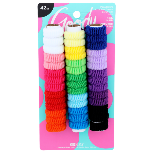 Goody Ouchless Ponytailers - 42 Count
