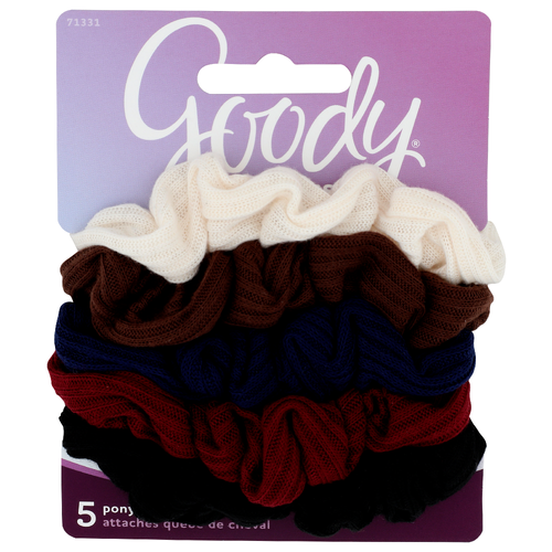 Goody Ouchless Ponytailers - 5 Count
