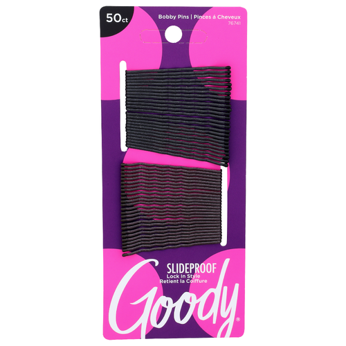 Goody Slideproof Bobby Pins - 50 Count