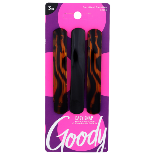 Goody Barrettes - 3 Count