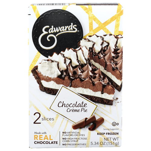 Edwards Chocolate Creme Pie - 2.67 Ounce - 2 Count