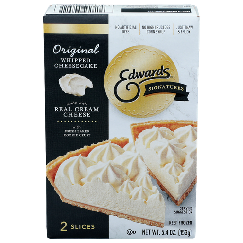 Edwards Signatures Original Whipped Cheesecake - 2.7 Ounce - 2 Count