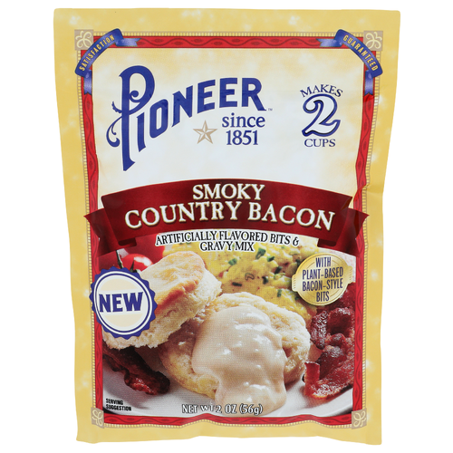 Pioneer Smoky Country Bacon Bits & Gravy Mix - 2 Ounce