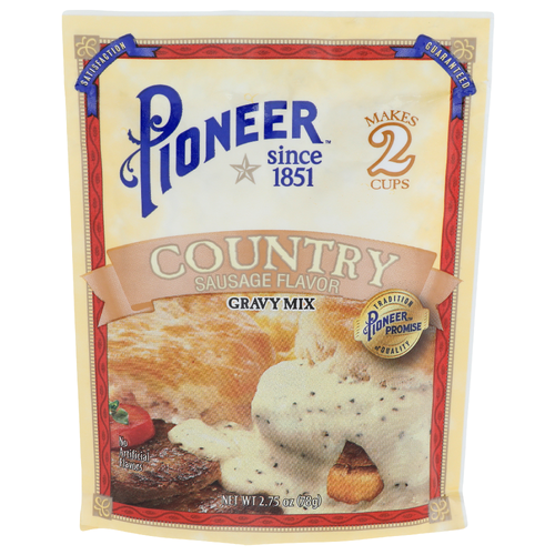 Pioneer Country Sausage Flavor Gravy Mix - 1.375 Ounce - 2 Count