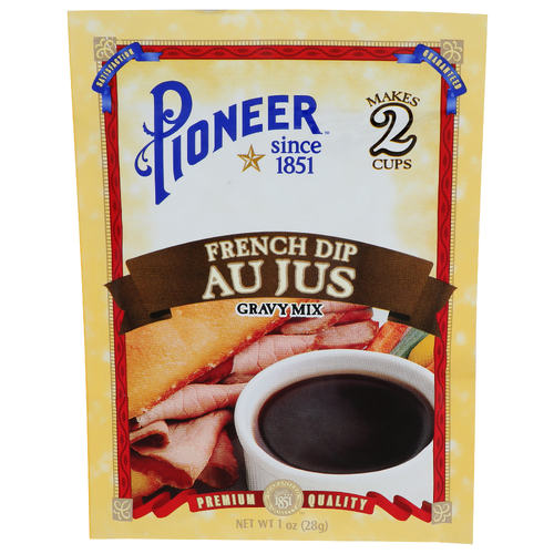 Pioneer French Dip Au Jus Gravy Mix - 0.5 Ounce - 2 Count