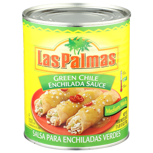 Las Palmas Medium Green Chile Enchilada Sauce - 28 Ounce