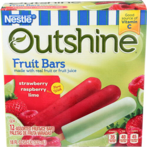 Outshine Fruit Bars-Variety - 1.5 Fluid Ounce - 12 Count