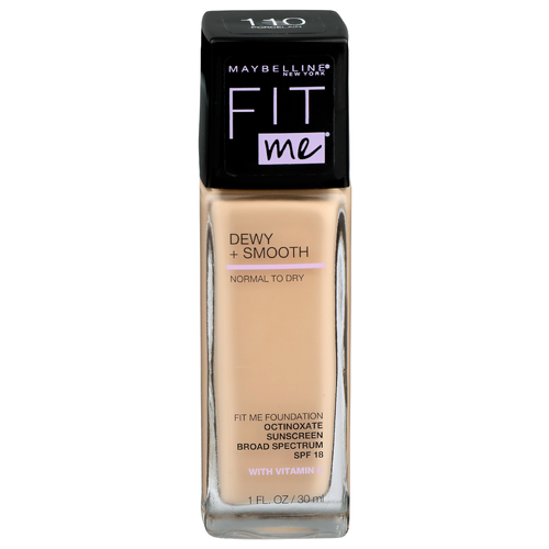 MAYBELLINE NEW YORK FIT ME! 110 Porcelain Foundation - 1 Fluid Ounce