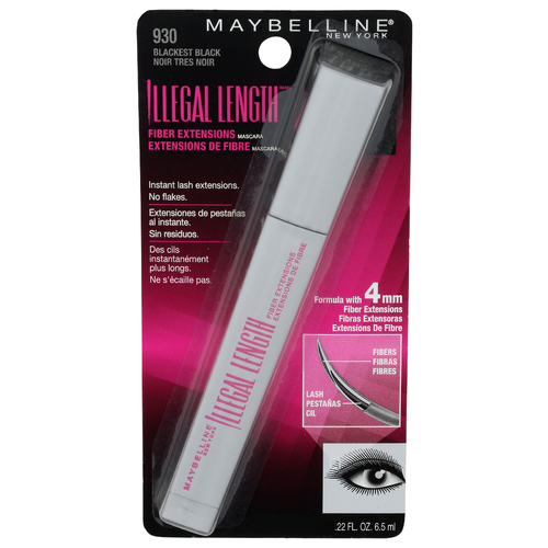 Maybelline 930 Blackest Black New York Mascara - 0.22 Fluid Ounce