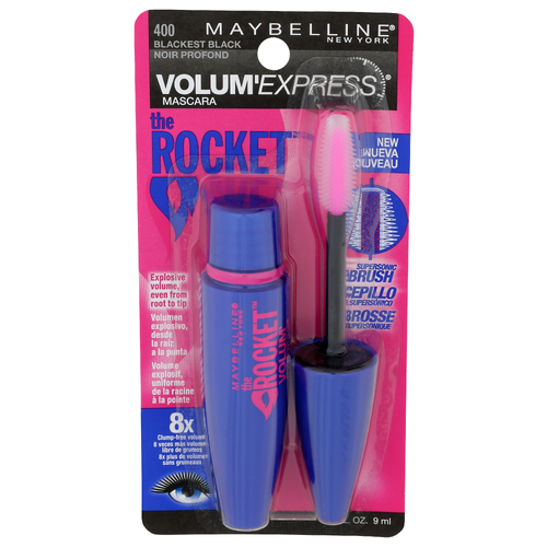 Maybelline 400 Blackest Black New York Volum'express Mascara - 3 Fluid Ounce