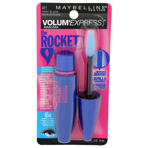 Maybelline 411 Very Black New York Volum' Express Mascara - 0.3 Fluid Ounce