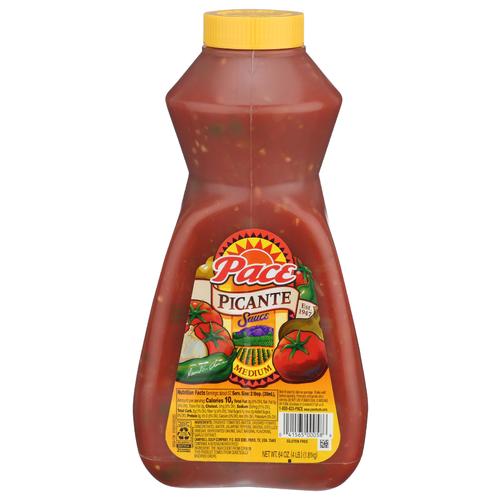Pace Medium Picante Sauce - 64 Ounce