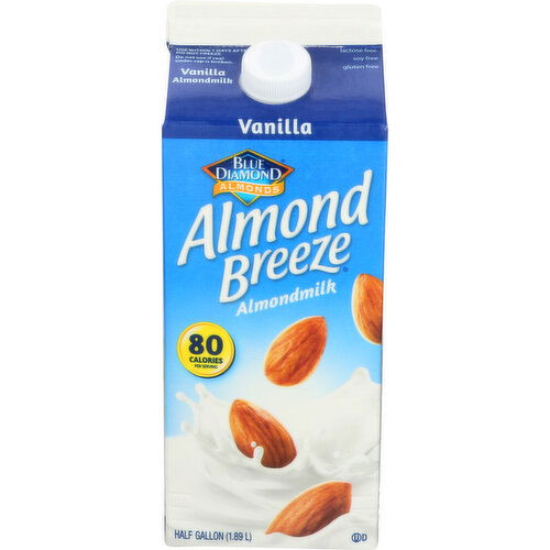 Almond Breeze Almondmilk Vanilla - Half Gallon
