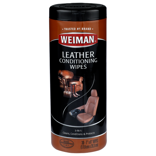 Weiman Leather Conditioning Wipes - 30 Count