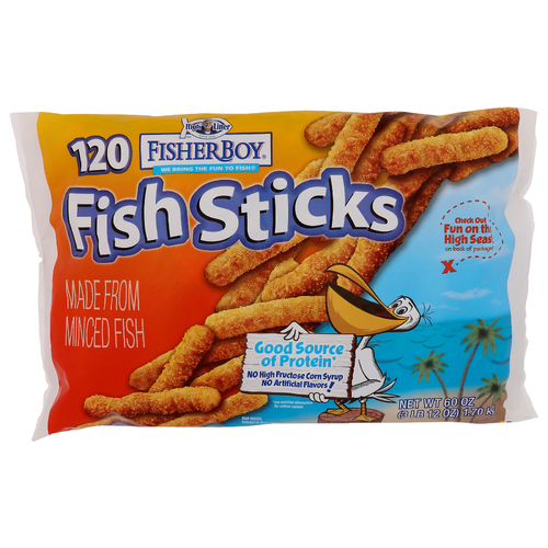 Fisher Boy Fish Sticks - 60 Ounce
