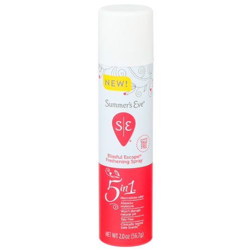 Summer's Eve Blissful Escape Freshening Spray - 2 Ounce
