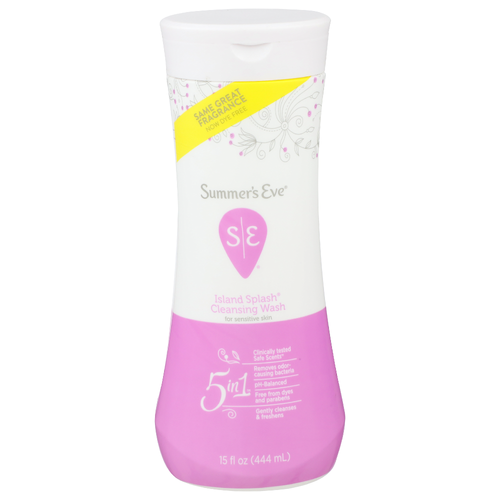 Summer's Eve Island Splash Cleaning Wash - 15 Fluid Ounce
