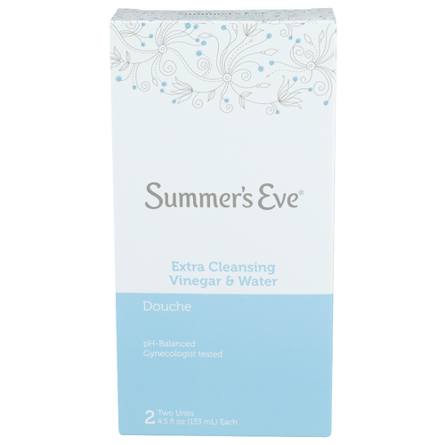 Summer's Eve Extra Cleansing Vinegar & Water Douche - 4.5 Fluid Ounce - 2 Count