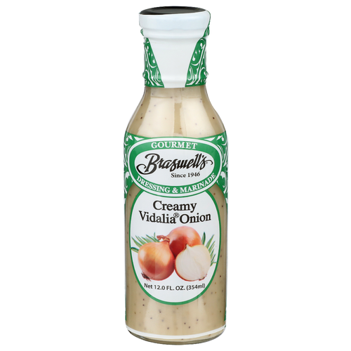Braswell's Creamy Vidalia Onion Gourmet Dressing & Marinade - 12 Fluid Ounce