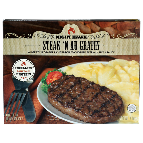 Night Hawk Steak 'n Au Gratin - 7.1 Ounce