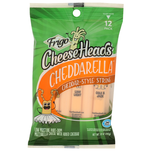 Frigo Cheddarella String Cheese - 0.833 Ounce - 12 Count