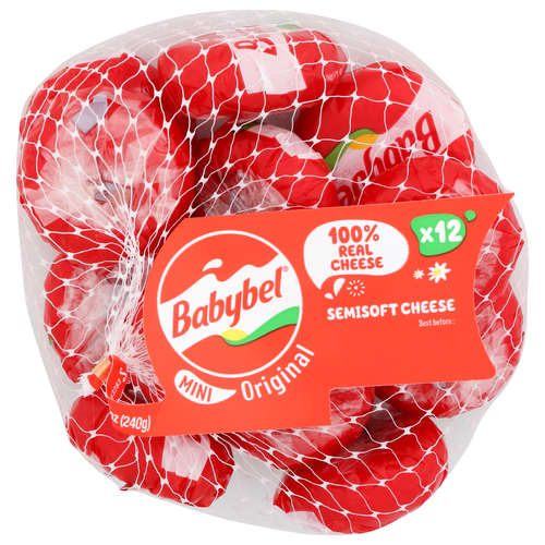 Mini Babybel Original - 0.708 Ounce - 12 Count