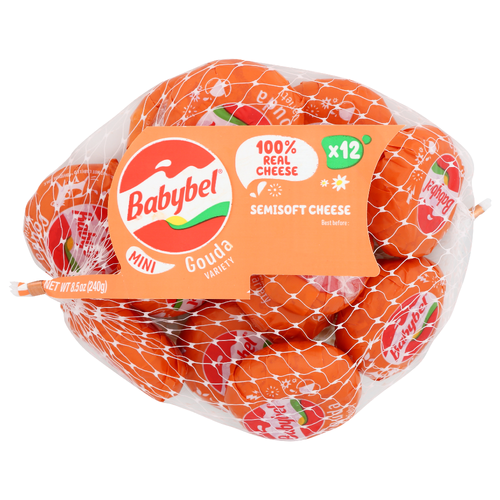 MINI BABYBEL Cheese Gouda Snack Mby - 0.708 Ounce - 12 Count