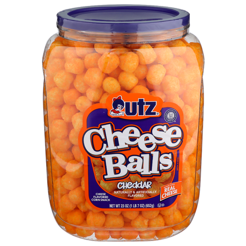 Utz Cheese Ball Barrel - 23 Ounce Image 1 of 4