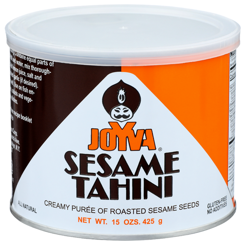 Joyva Creamy Puree Of Roasted Sesame Seeds Tahini - 15 Ounce