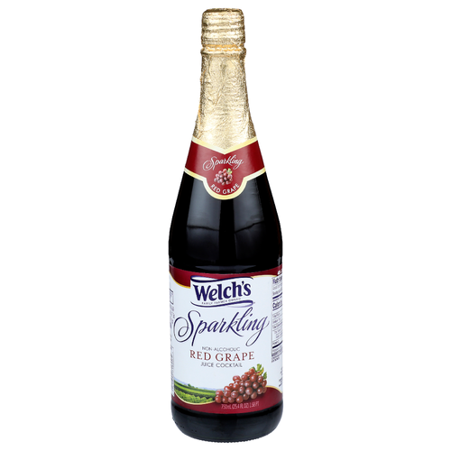 Welch's Sparkling Juice Cocktail Red Grape - 25.4 Fluid Ounce
