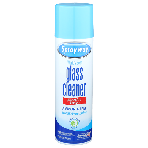 Sprayway Clean Fresh Scent Foaming Action Glass Cleaner - 19 Ounce
