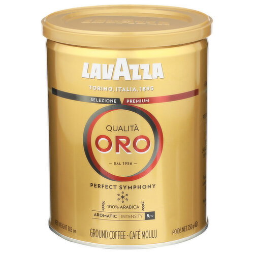 Lavazza Ground Coffee Qualita Oro - 8.8 Ounce