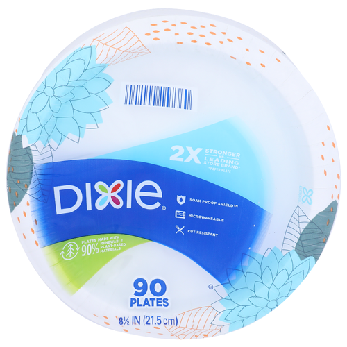 Dixie Plates - 90 Count