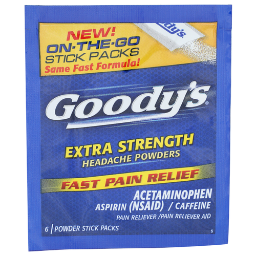 GOODY's Pain Reliever Aid - 6 Count Image 1 of 3